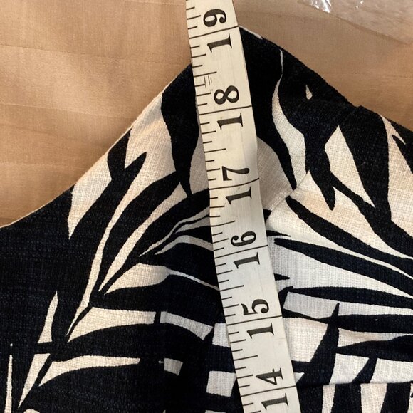 Hobbs Sleeveless Size 10 Black & White Dress - Picture 14 of 16